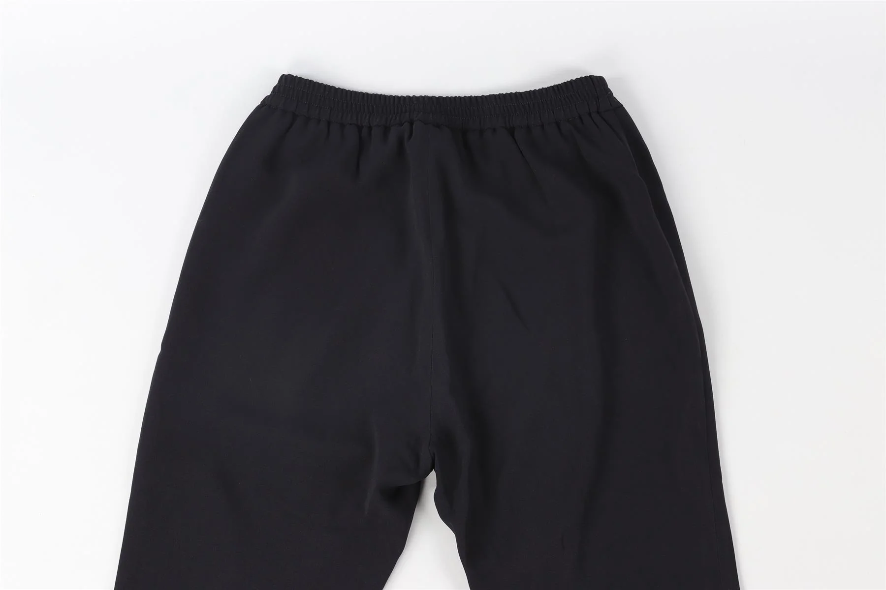 STELLA MCCARTNEY NAVY CREPE TAPERED PANTS IT 36 UK 4 - Image 5
