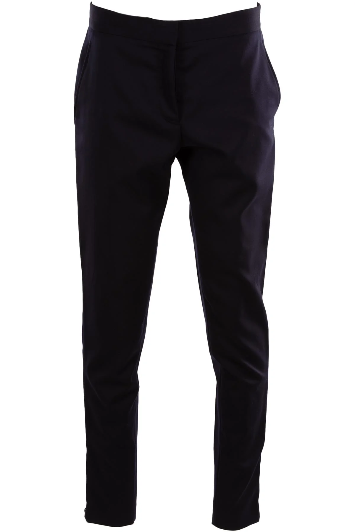 STELLA MCCARTNEY NAVY SLIM LEG PANTS IT 44 UK 12