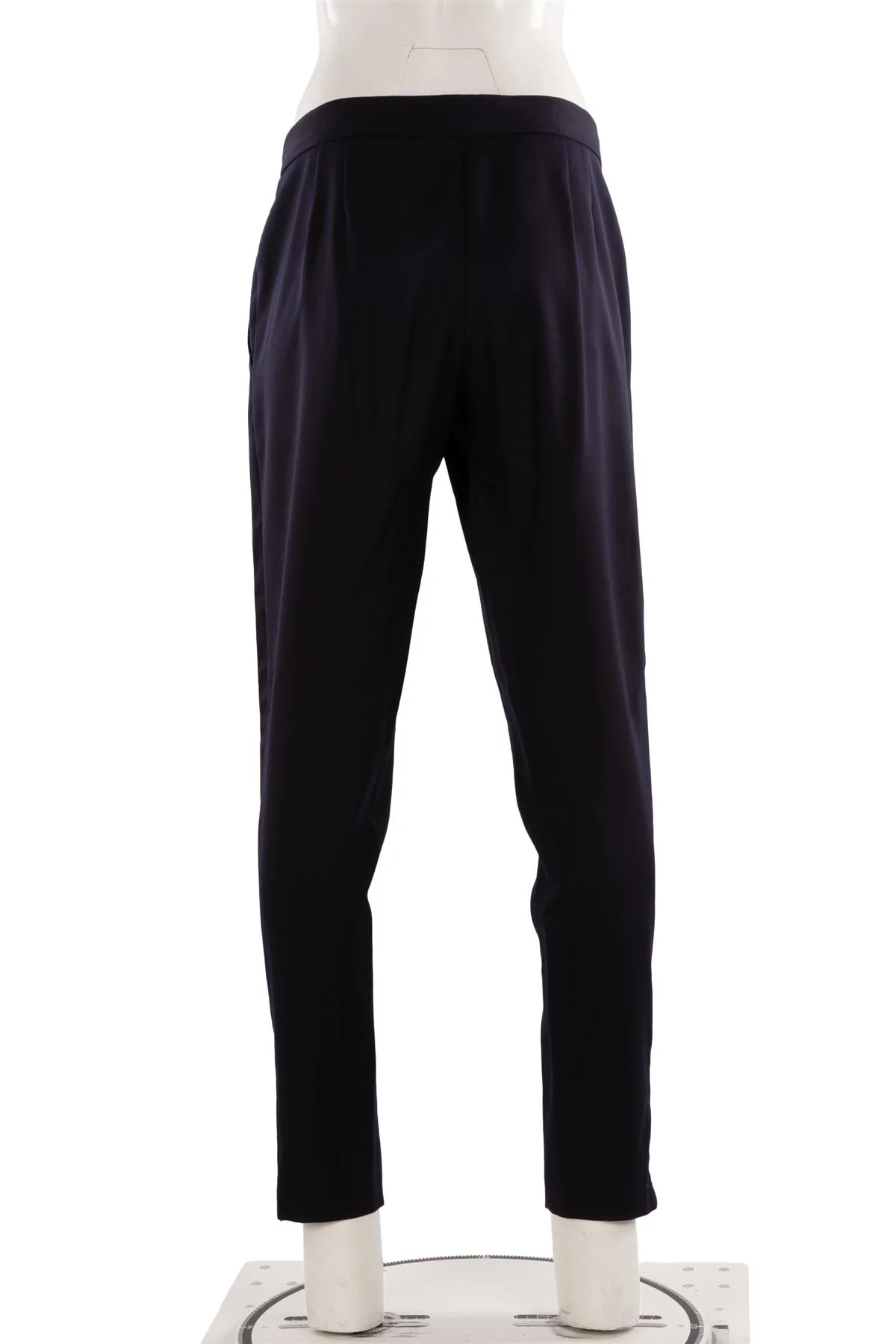 STELLA MCCARTNEY NAVY SLIM LEG PANTS IT 44 UK 12 - Image 4