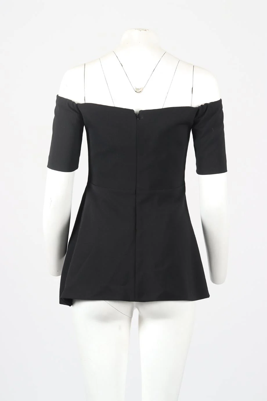 STELLA MCCARTNEY OFF THE SHOULDER WOOL BLEND TOP IT 42 UK 10 - Image 4