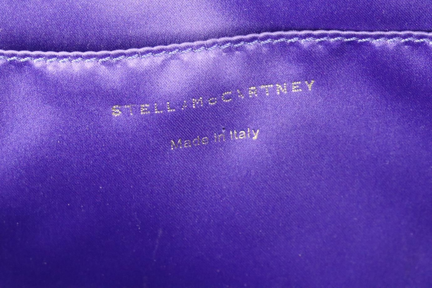 STELLA MCCARTNEY OVERSIZED FAUX LEATHER CLUTCH - Image 7