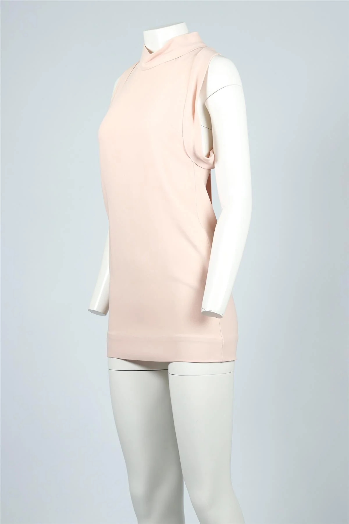 STELLA MCCARTNEY PINK CREPE MINI DRESS IT 36 UK 4 - Image 3