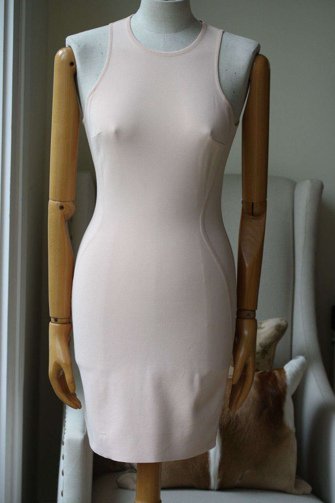 STELLA MCCARTNEY PINK SLEEVELESS SHEATH DRESS IT 40 UK 8 - Image 5