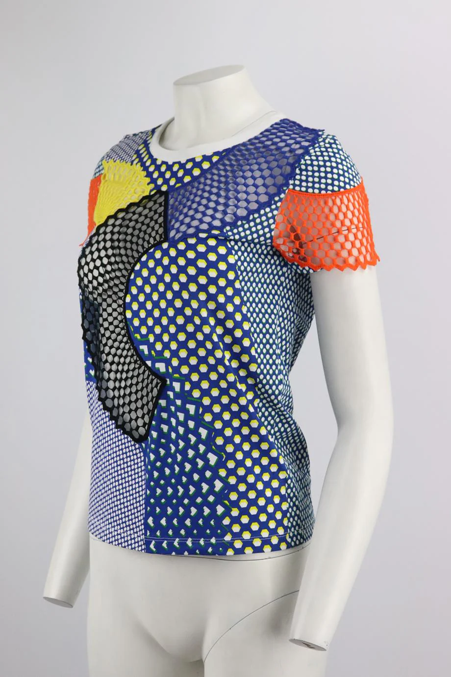 STELLA MCCARTNEY PRINTED COTTON JERSEY T-SHIRT IT 36 UK 4 - Image 3
