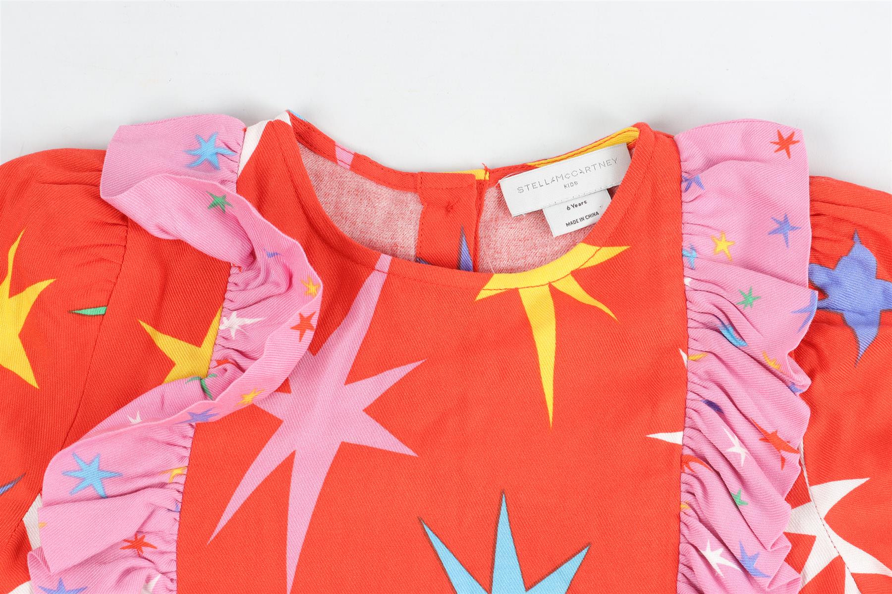 STELLA MCCARTNEY RED KIDS GIRLS TOP 6 YEARS - Image 3