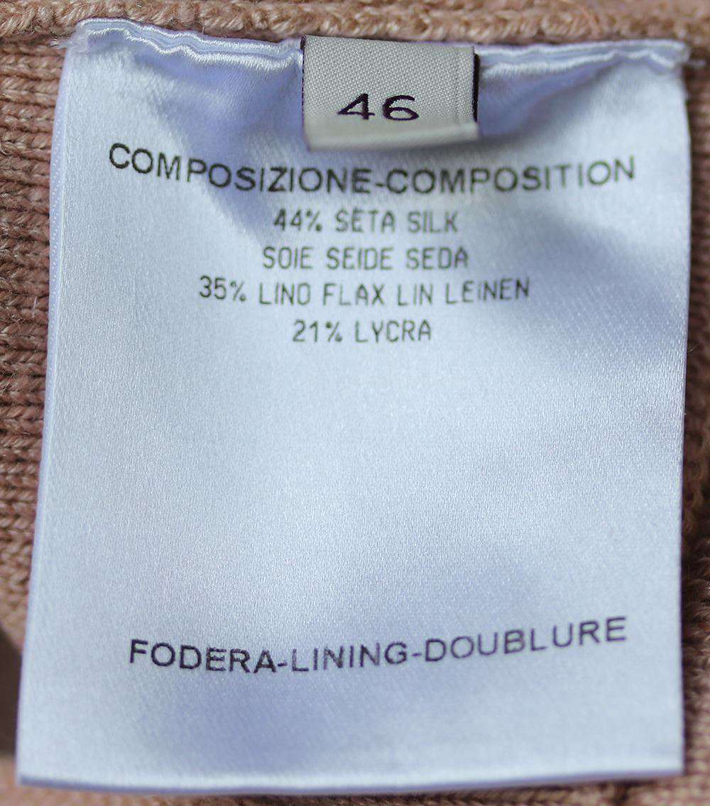 STELLA MCCARTNEY SILK BLEND BANDAGE TOP IT 46 UK 14 - Image 6