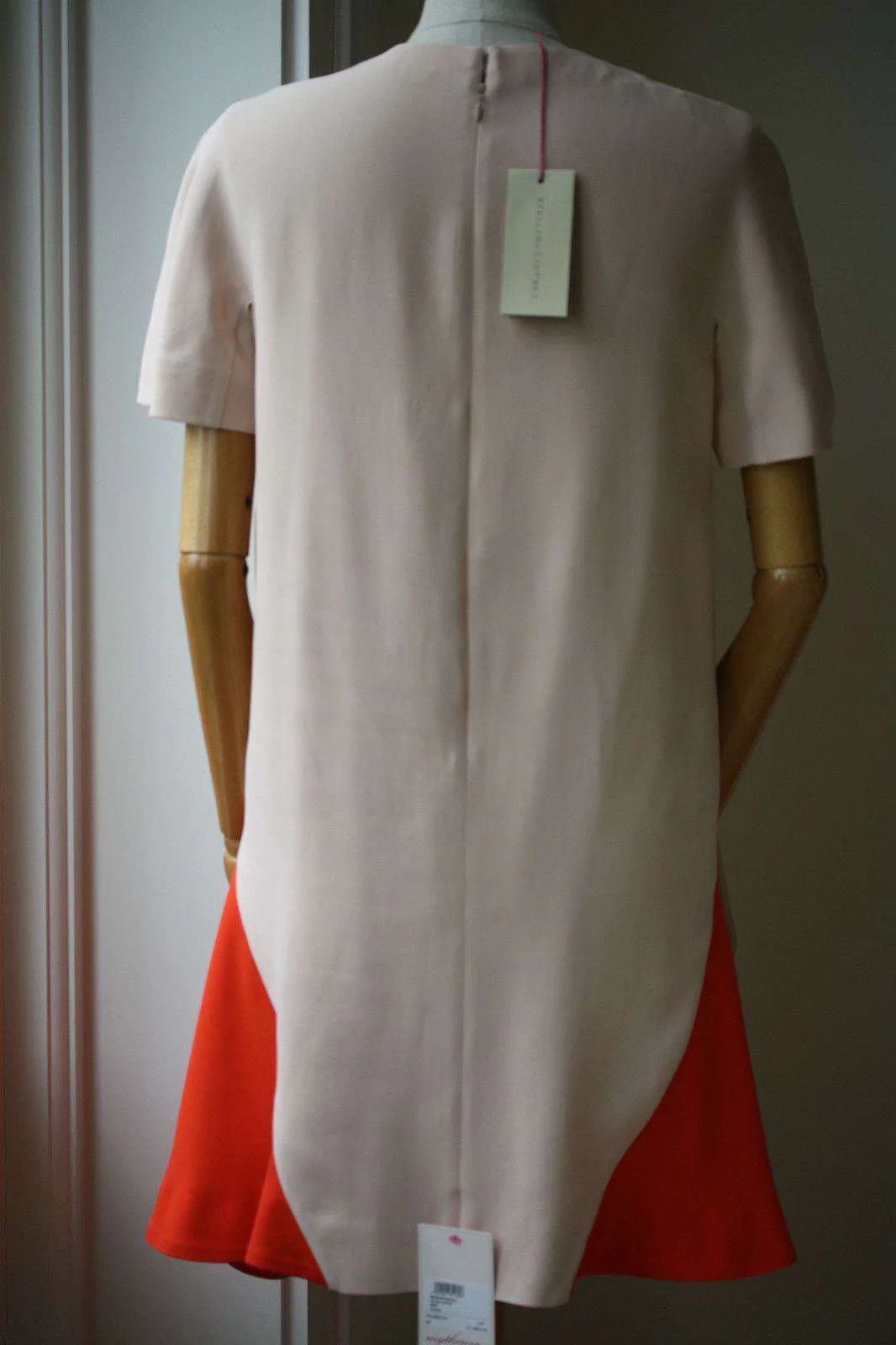 STELLA MCCARTNEY SUSANNE TWO TONE DRESS IT 42 UK 10 - Image 5