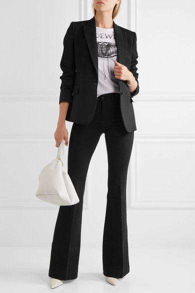 STELLA MCCARTNEY THE 70S MID-RISE FLARED JEANS W25 UK 6/8 - Image 2