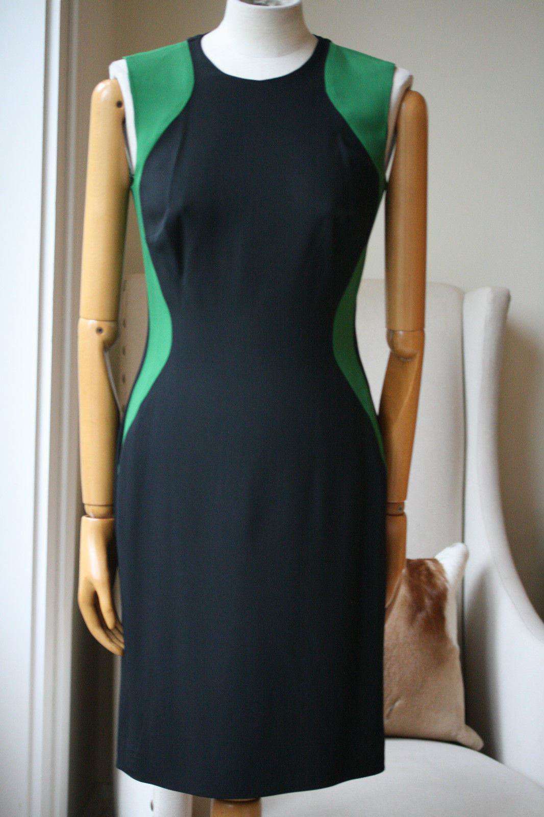 STELLA MCCARTNEY TWO TONE CONTOUR DRESS IT 40 UK 8 - Image 7