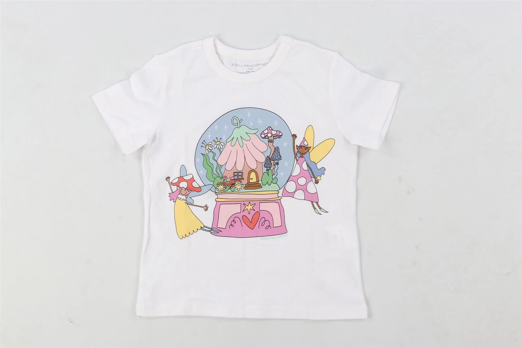 STELLA MCCARTNEY WHITE GIRLS TOP 4-5 YEARS - Image 2