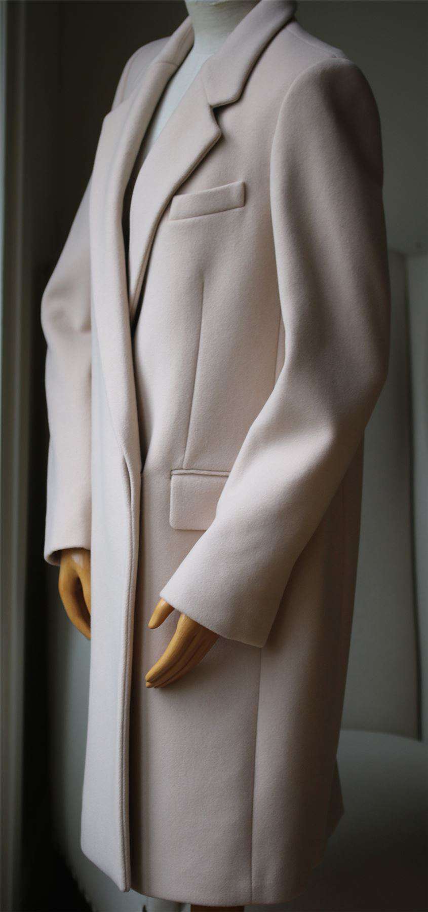 STELLA MCCARTNEY WOOL-BLEND COAT IT 40 UK 8 - Image 5
