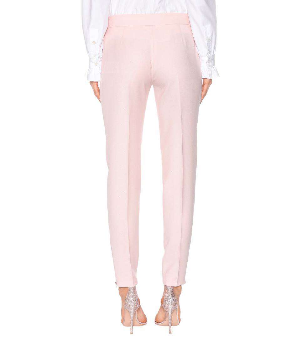 STELLA MCCARTNEY WOOL TROUSERS IT 36 UK 4 - Image 2