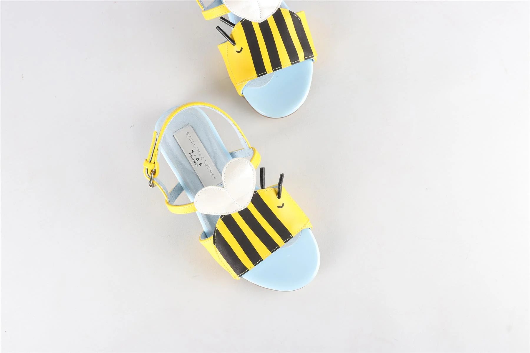 STELLA MCCARTNEY YELLOW KIDS GIRLS SANDALS EU 28 UK 10 US 11 - Image 4