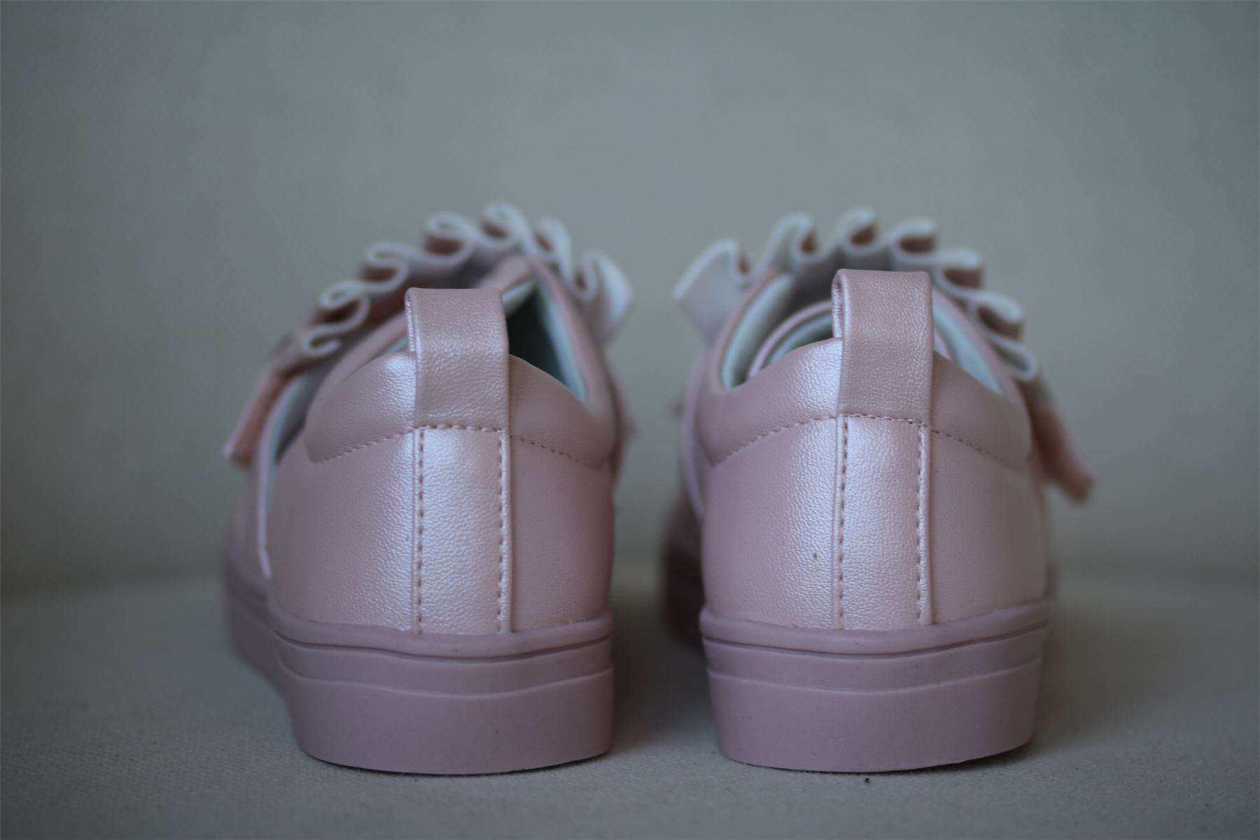 STEP2WO GIRLS PINK TRAINERS EU 26 UK 8.5 - Image 3
