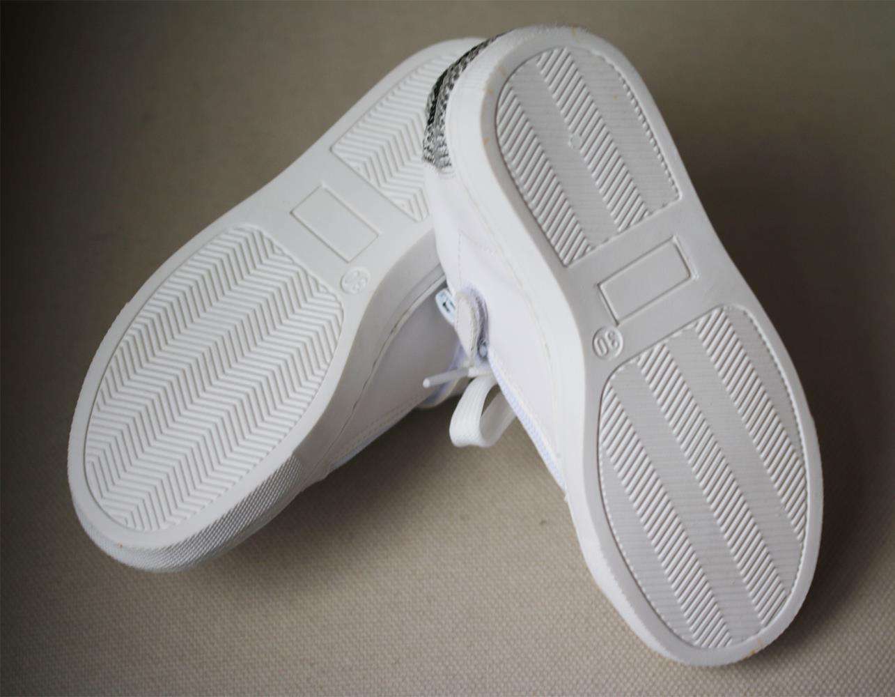 STEP2WO KIDS GIRLS SMILE LEATHER SNEAKERS EU 30 UK 11.5 - Image 4
