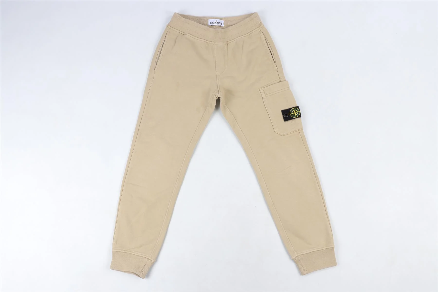 STONE ISLAND BEIGE KIDS BOYS PANTS 8 YEARS - Image 2