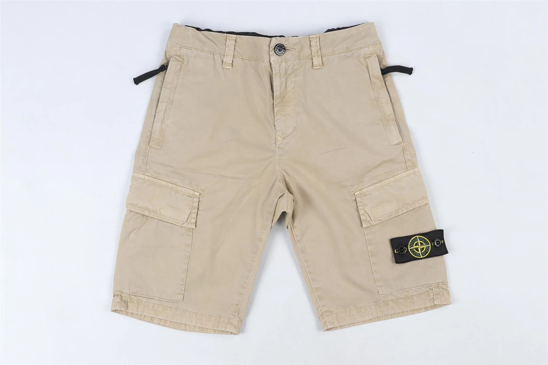 STONE ISLAND BEIGE KIDS BOYS SHORTS 8 YEARS - Image 2