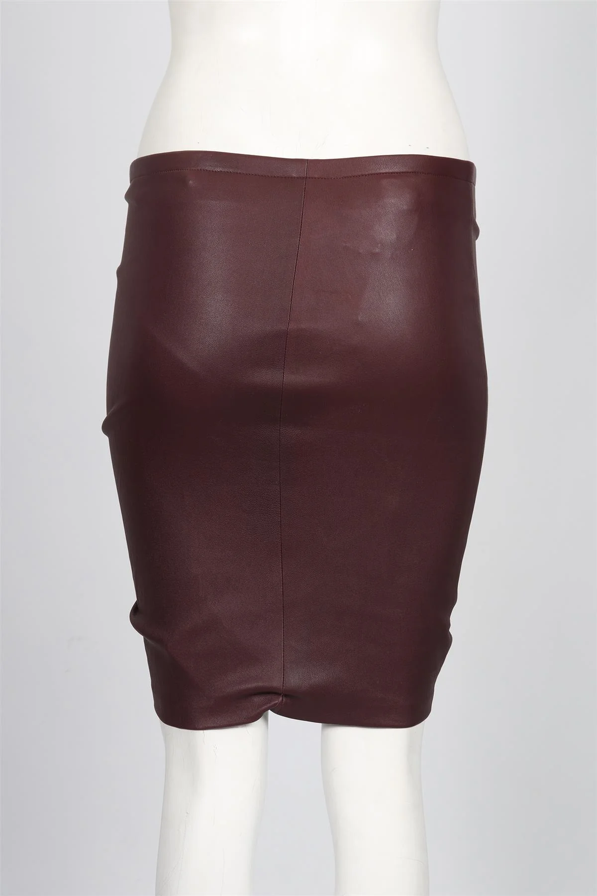 STOUL LEATHER MINI SKIRT SMALL - Image 4