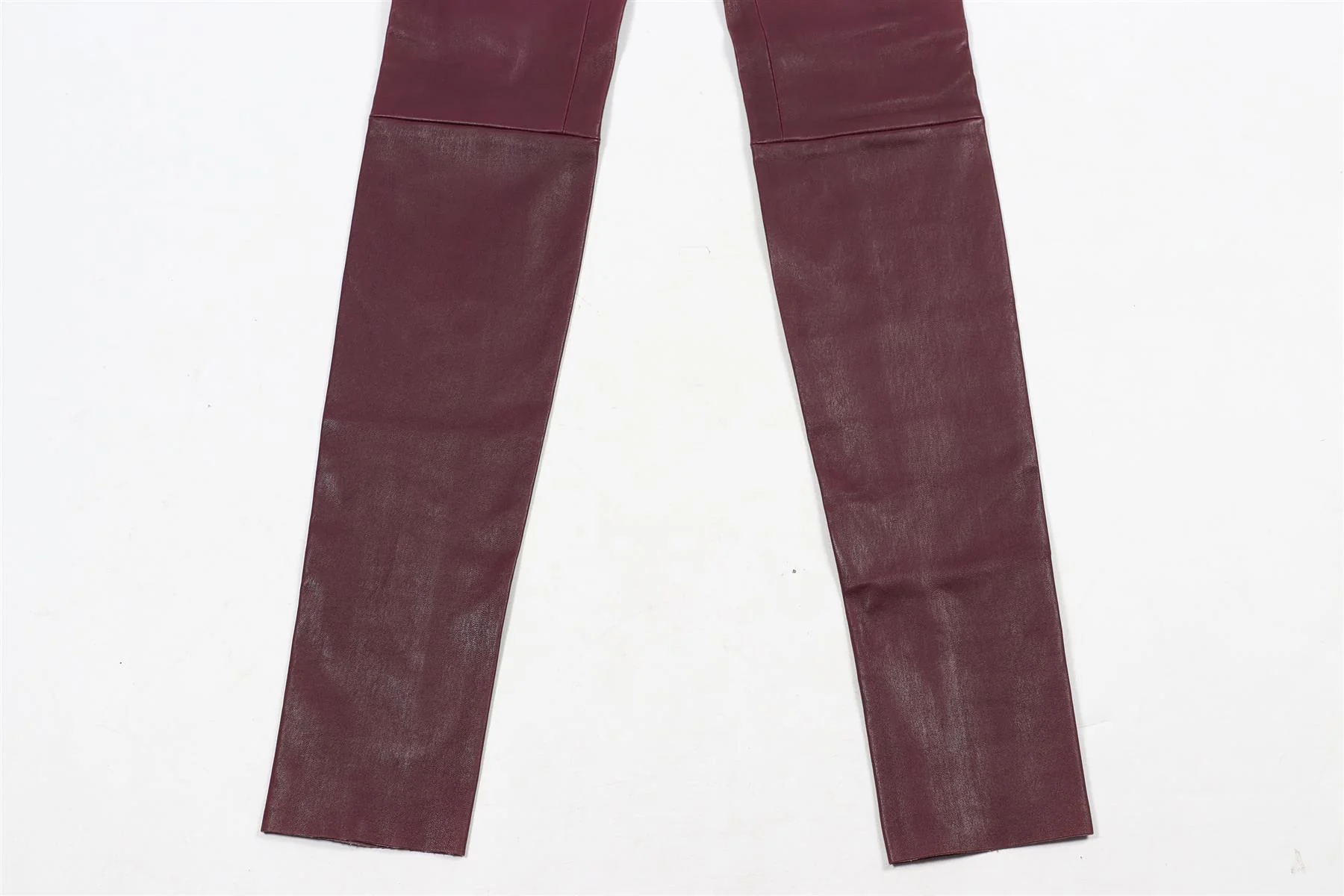 STOULS LEATHER SKINNY PANTS XXS UK 4 - Image 3