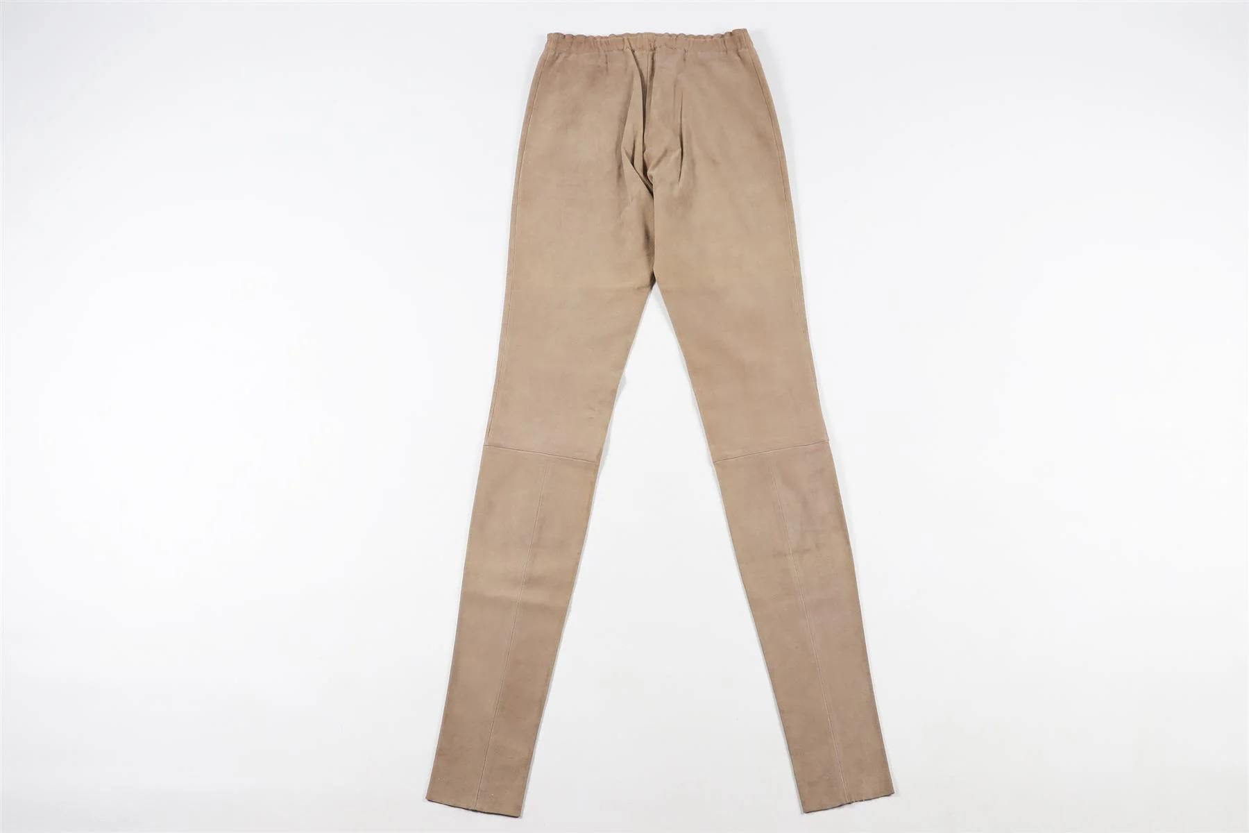 STOULS TAUPE SUEDE LEGGINGS XSMALL - Image 4