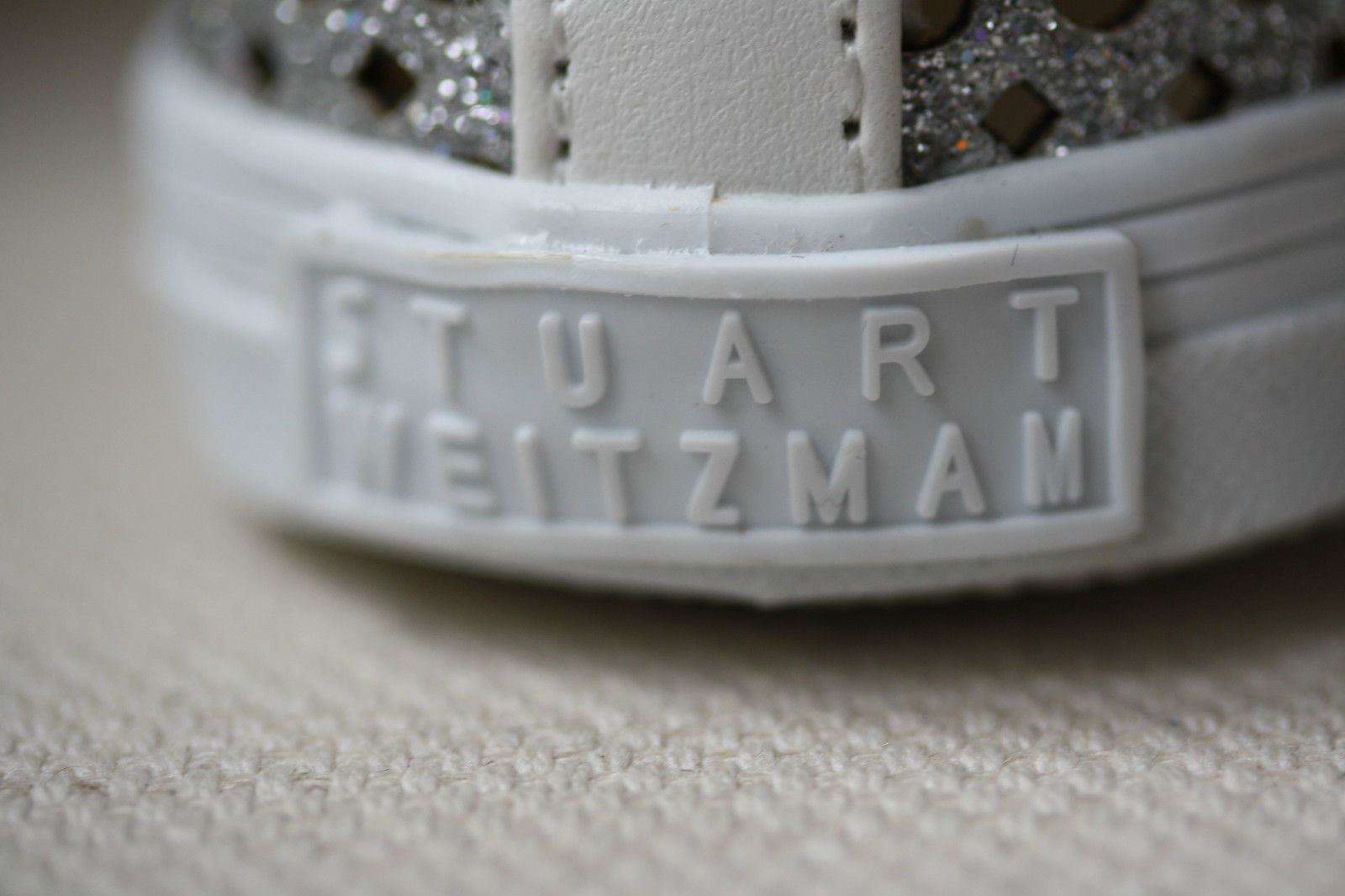 STUART WEITZMAN BABY COUNTRY SILVER SHOES EU 18.5 UK 2.5 - Image 2