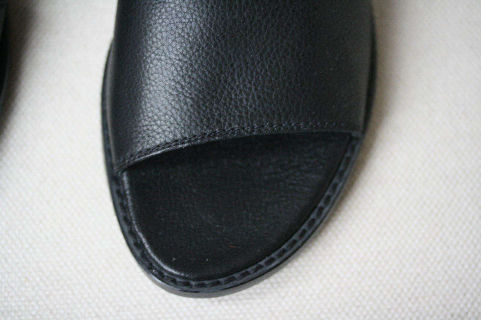 STUART WEITZMAN BLACK BACKVIEW SANDALS US 6.5 UK 4.5 - Image 11
