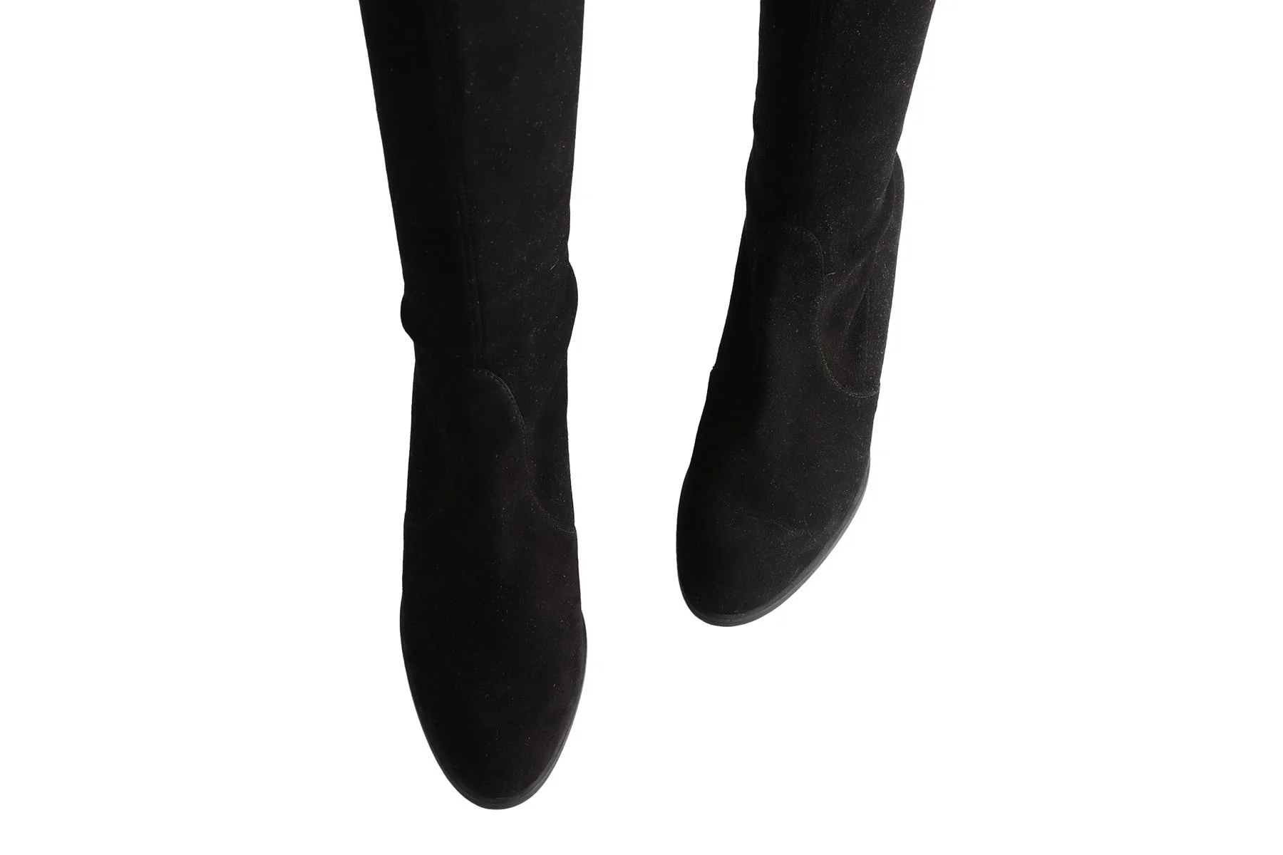 STUART WEITZMAN BLACK HIGHLAND SUEDE OVER THE KNEE BOOTS US 8.5 UK 5.5 EU 38.5 - Image 4