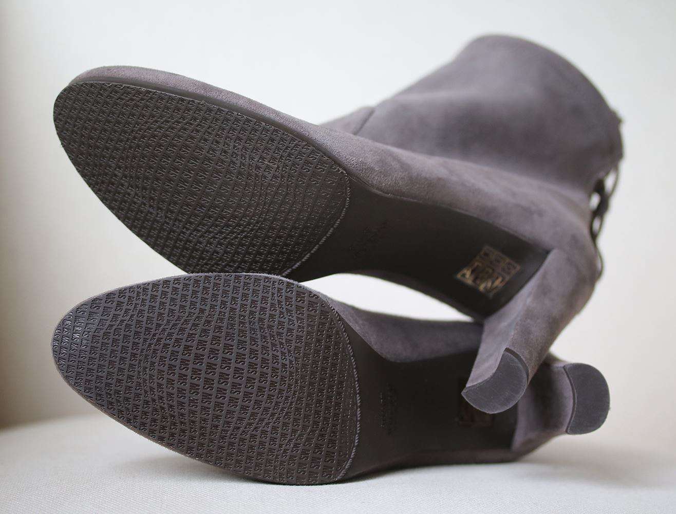 STUART WEITZMAN GLOVE STRETCH SUEDE ANKLE BOOTS EU 39.5 UK 6 US 9 - Image 6
