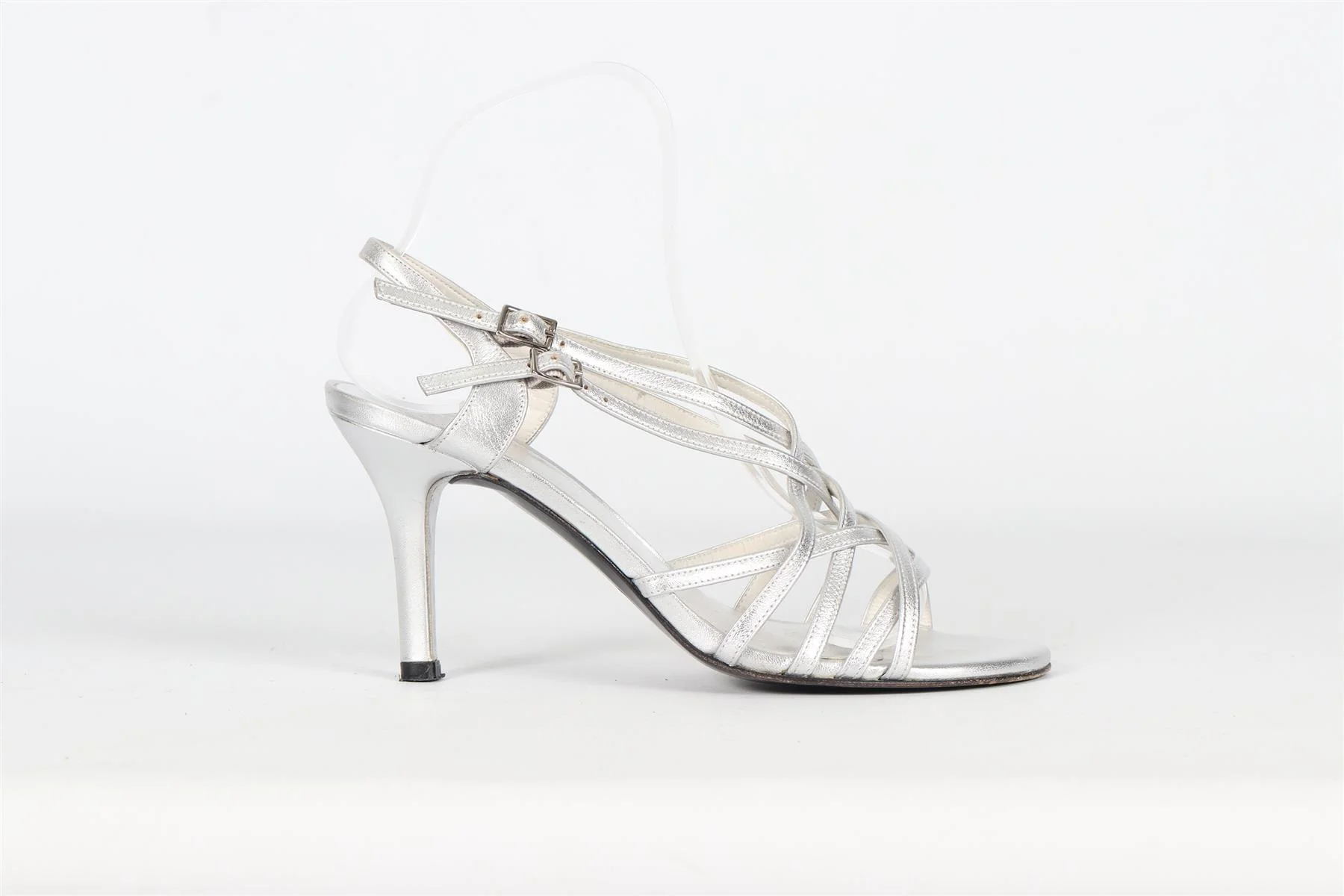 STUART WEITZMAN LEATHER SANDALS EU 37 UK 4 US 7 - Image 2