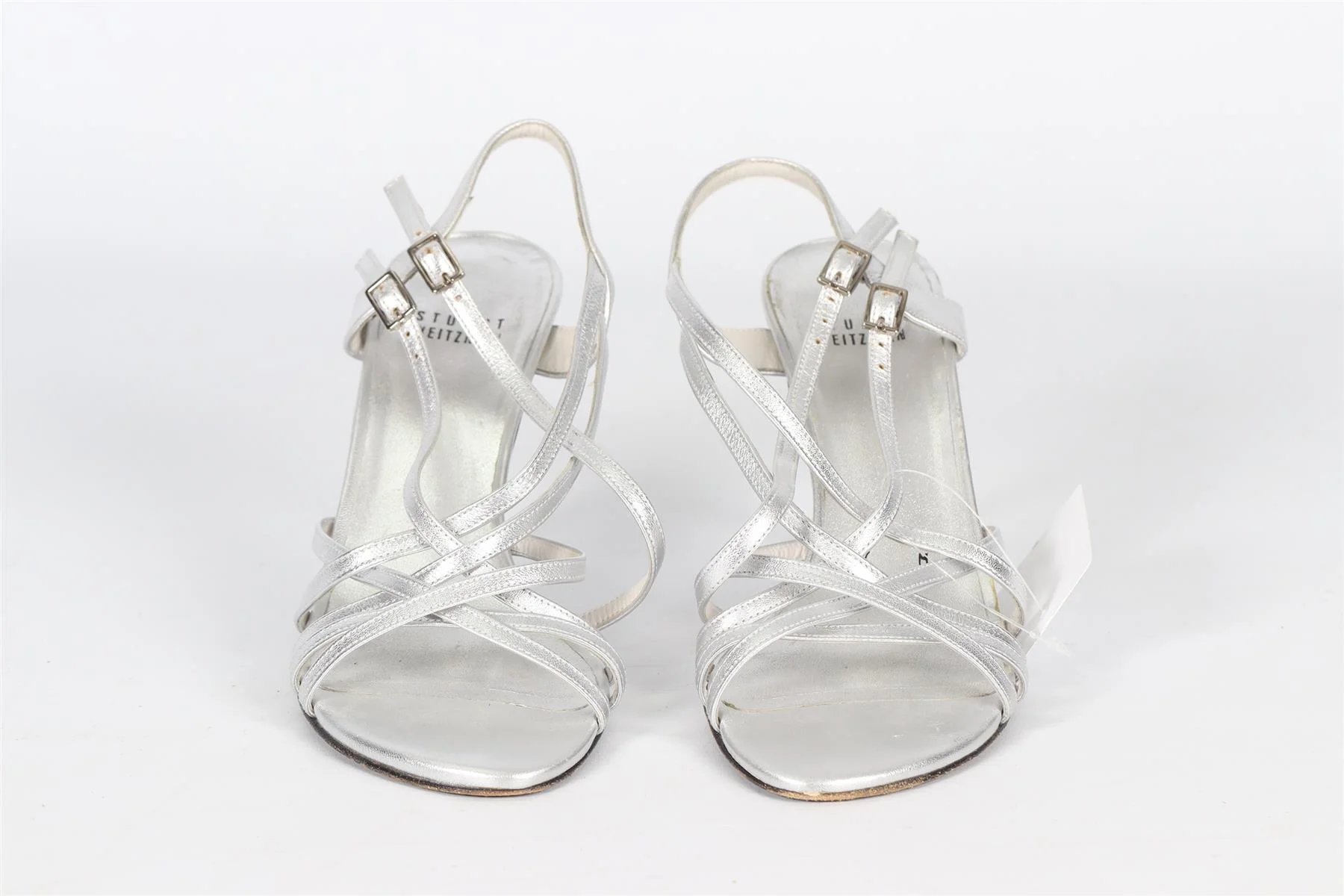 STUART WEITZMAN LEATHER SANDALS EU 37 UK 4 US 7 - Image 3