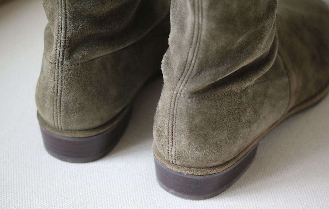STUART WEITZMAN LOWLAND STRETCH-SUEDE OVER-THE-KNEE BOOTS EU 37.5 UK 4.5 US 7 - Image 6