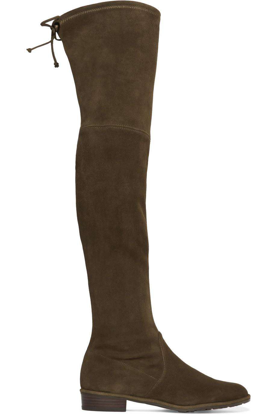 STUART WEITZMAN LOWLAND STRETCH-SUEDE OVER-THE-KNEE BOOTS EU 39 UK 6 US 8.5 - Image 2