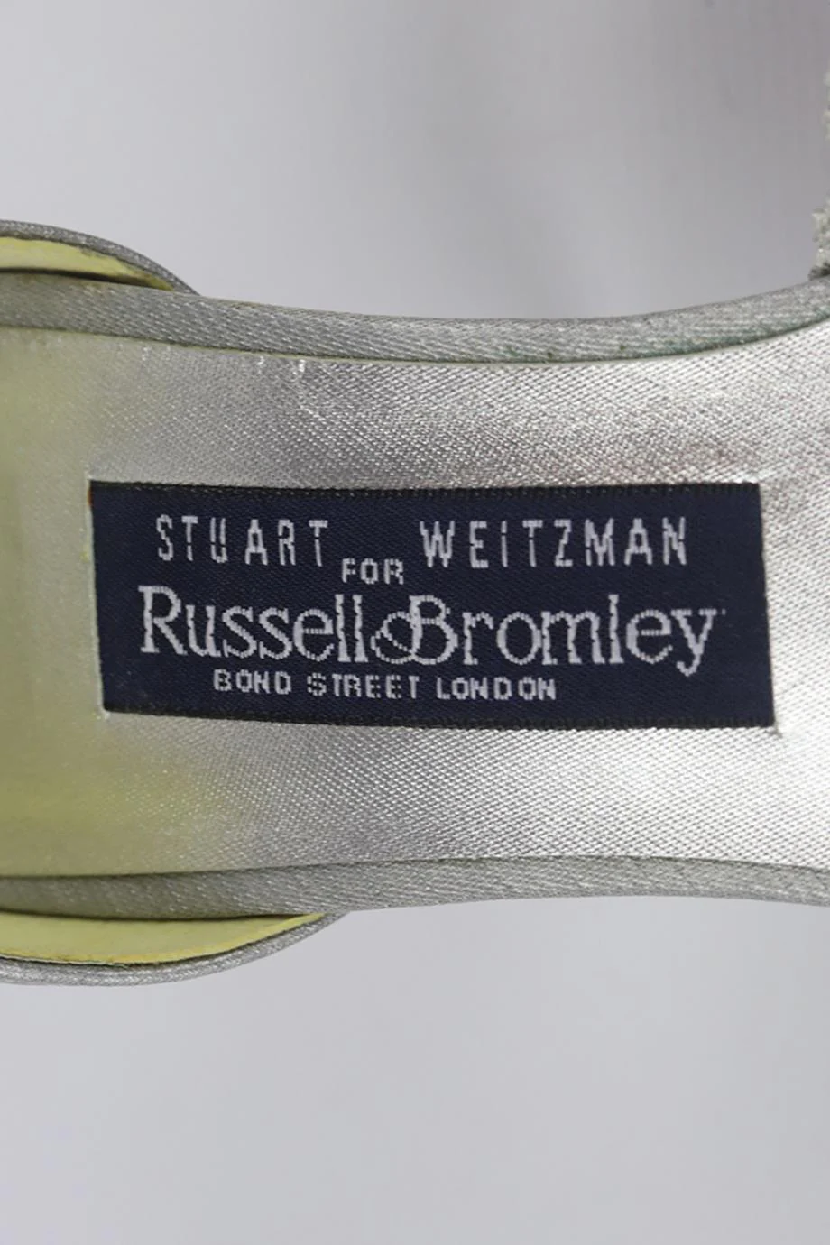 STUART WEITZMAN METALLIC LACE AND SATIN PUMPS EU 37.5 UK 4.5 US 7.5 - Image 7