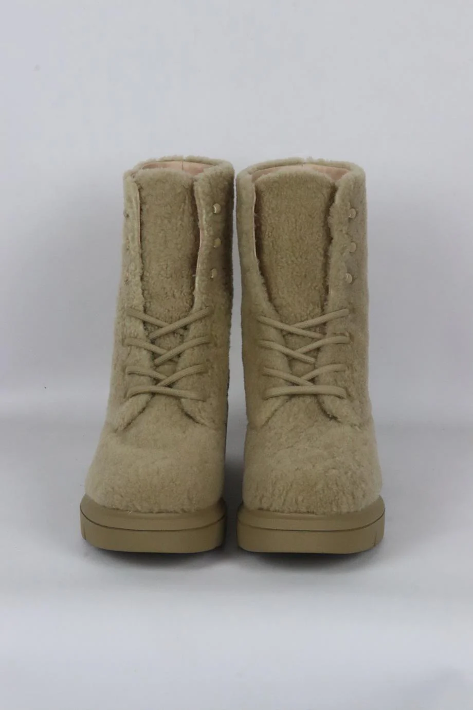 STUART WEITZMAN SHEARLING ANKLE BOOTS EU 40 UK 7 US 10 - Image 3