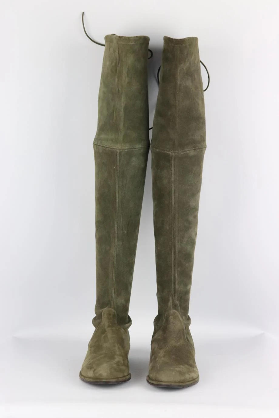 STUART WEITZMAN STRETCH SUEDE OVER THE KNEE BOOTS EU 37 UK 4 US 7 - Image 3