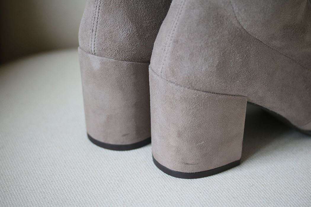 STUART WEITZMAN TIELAND SUEDE OVER-THE-KNEE BOOTS EU 37.5 UK 4.5 US 7 - Image 7