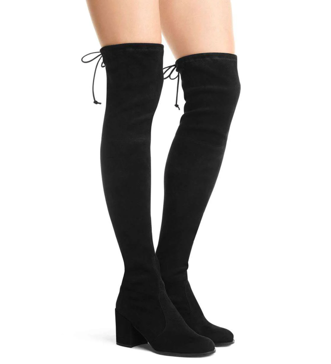 STUART WEITZMAN TIELAND SUEDE OVER-THE-KNEE BOOTS EU 37.5 UK 4.5 US 7 - Image 2