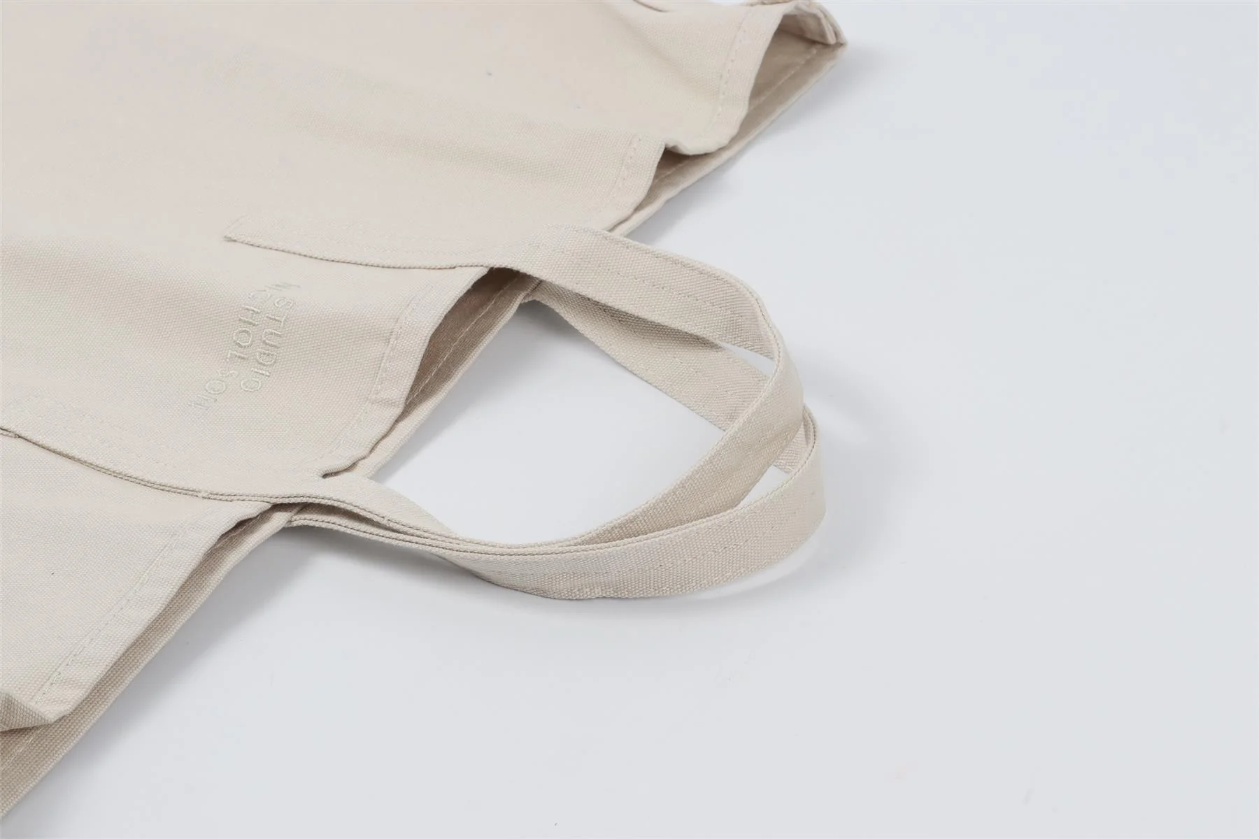 STUDIO NICHOLSON BEIGE CANVAS TOTE BAG - Image 5