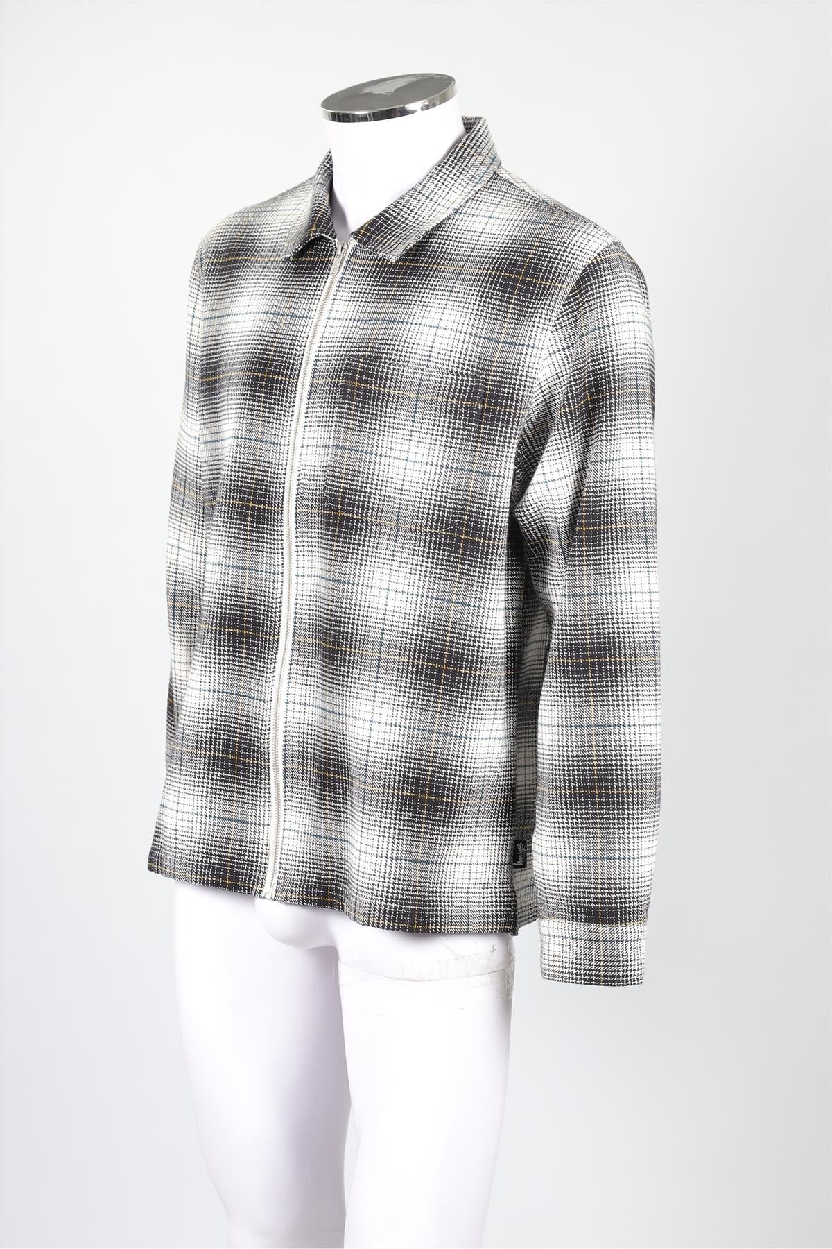 STÜSSY BLACK MEN'S COTTON JACKET MEDIUM - Image 3