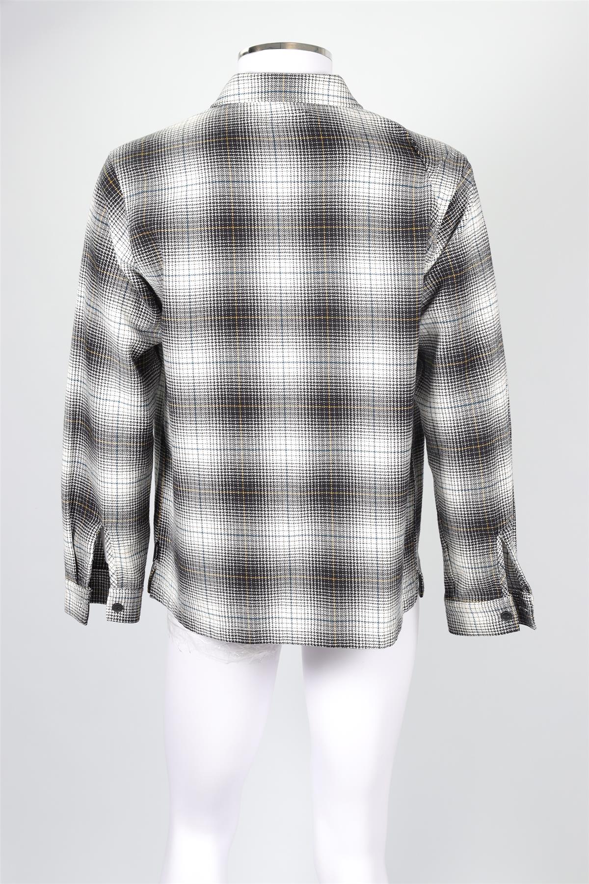 STÜSSY BLACK MEN'S COTTON JACKET MEDIUM - Image 4