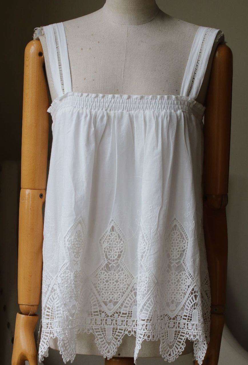 SUBOO PRAIRIE SCALLOPED LACE TOP UK 10 - Image 6