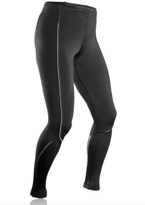 SUGOI SUBZERO ZAP RUNNING TIGHTS - BLACK MEDIUM
