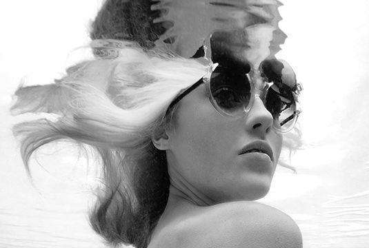 SUNDAY SOMEWHERE CLEAR ROUND TILDA SUNGLASSES