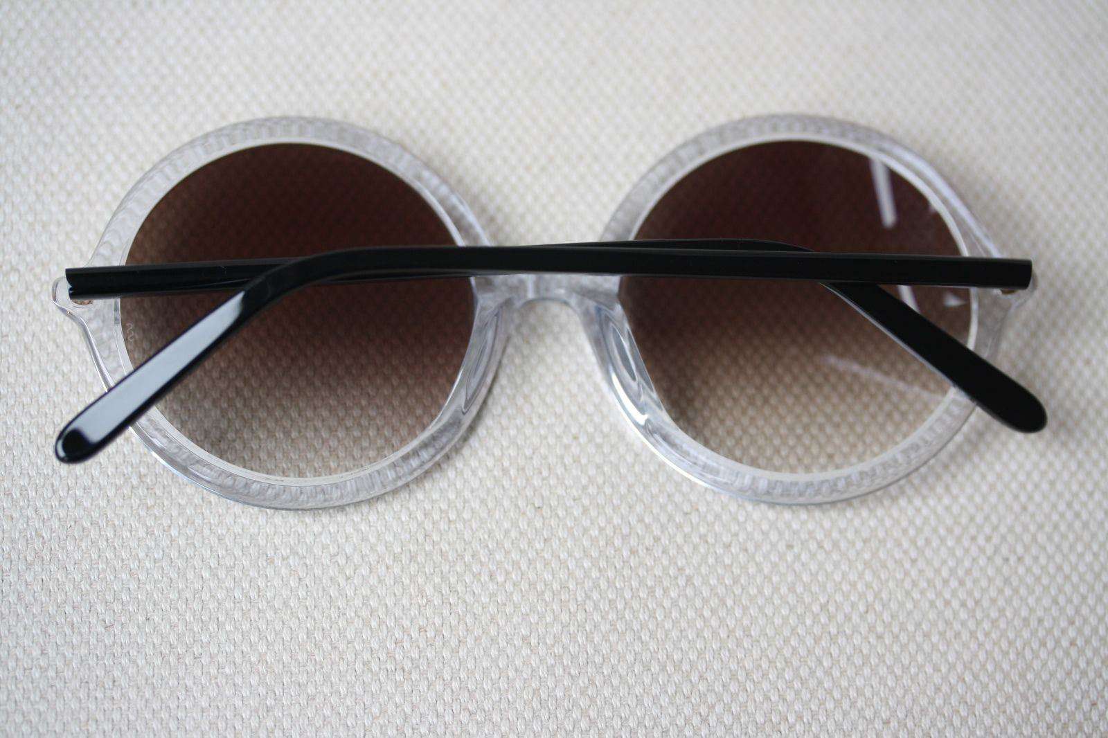 SUNDAY SOMEWHERE CLEAR ROUND TILDA SUNGLASSES - Image 5