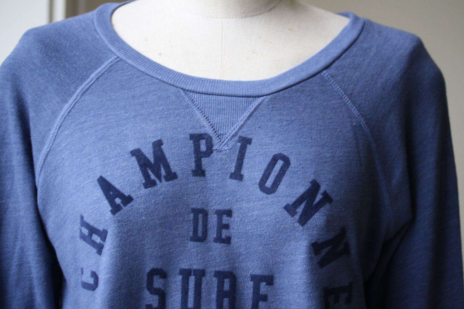 SUNDRY CHAMPIONNE DE SURF PULLOVER SWEATER UK 8 - Image 4