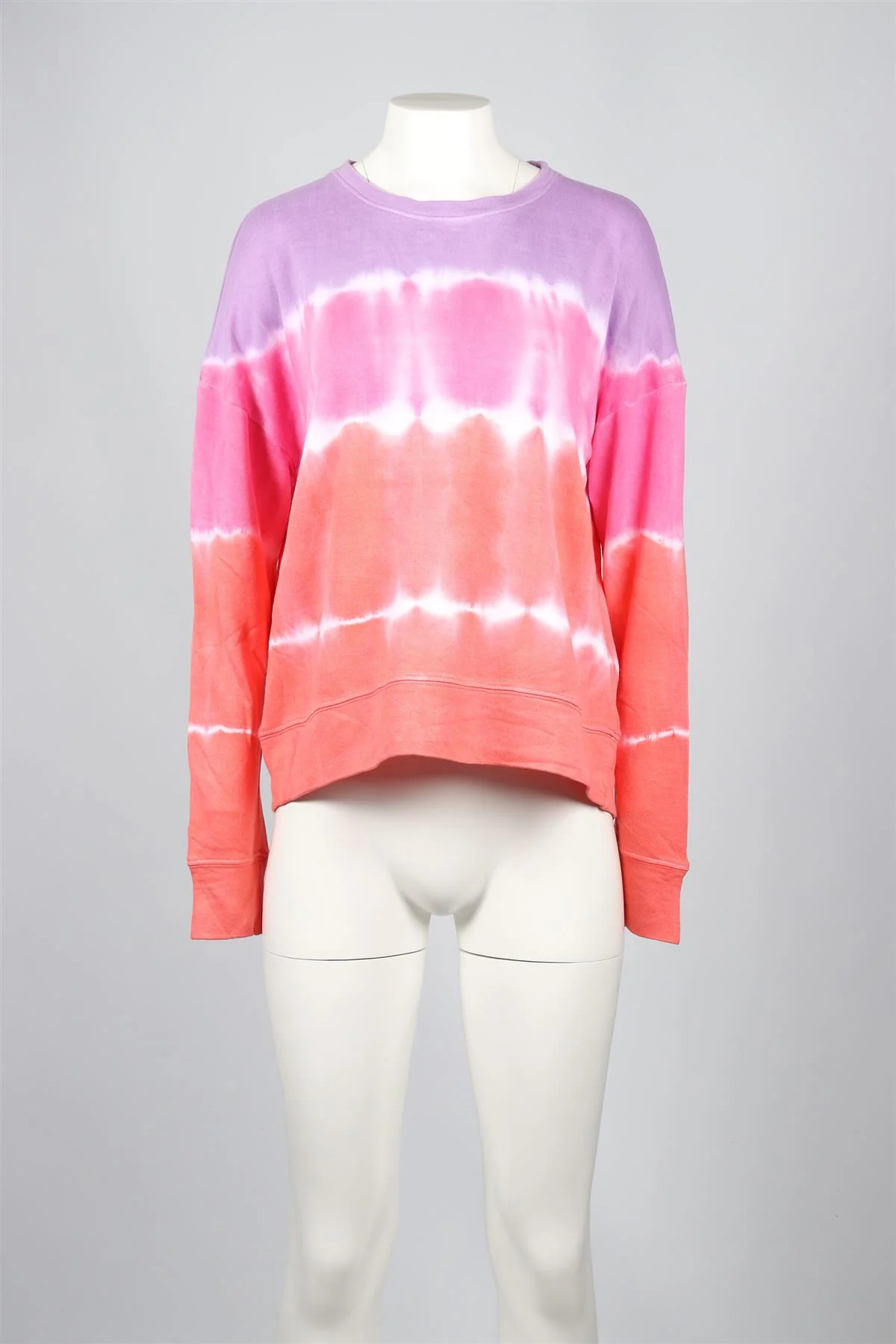 SUNDRY MULTICOLOURED COTTON BLEND SWEATSHIRT UK 8 - Image 2