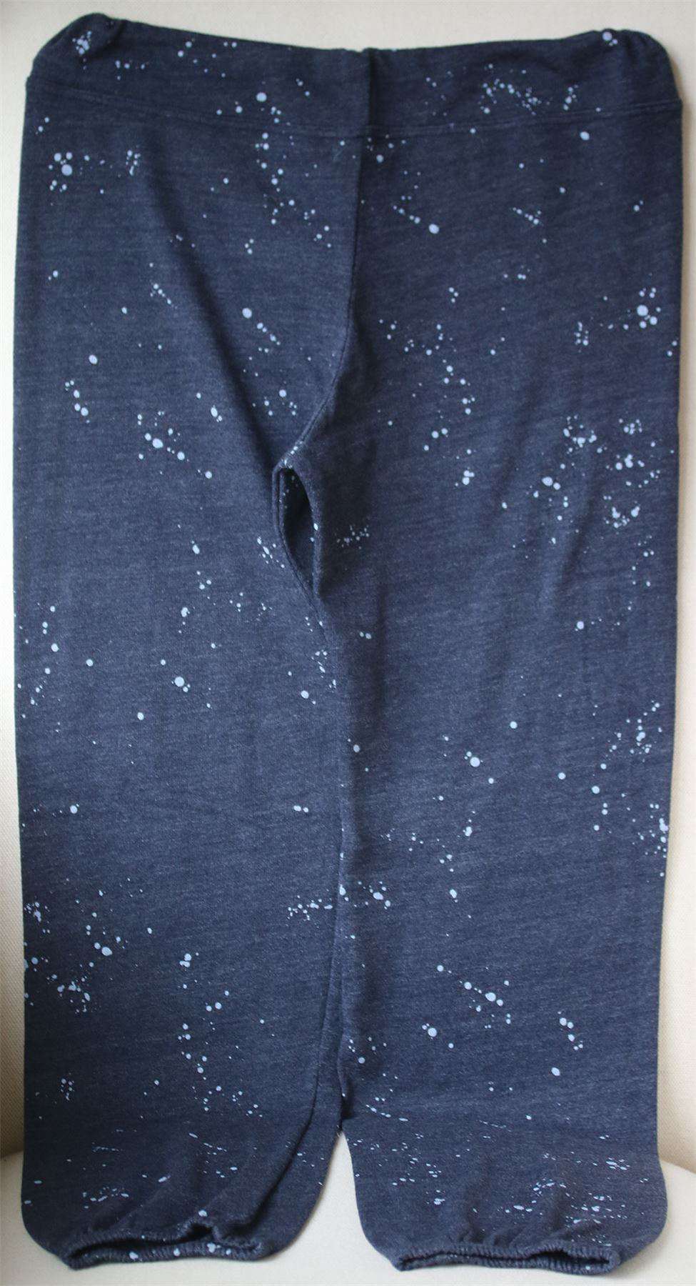SUNDRY PAINT SPLATTER NAVY SWEATPANTS SMALL - Image 2