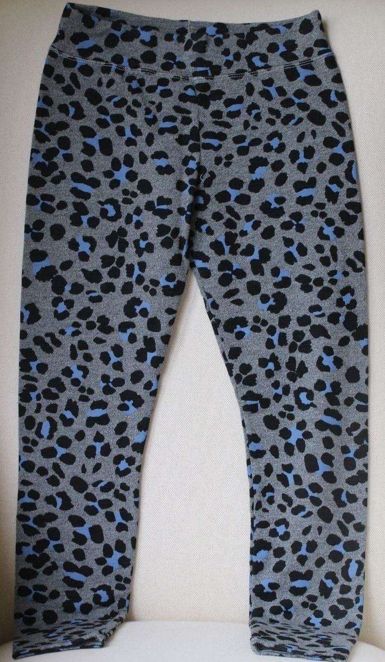 SUNDRY SLIM-FIT LEOPARD PRINT LEGGINGS UK 8 - Image 2