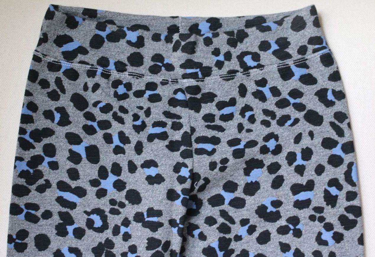 SUNDRY SLIM-FIT LEOPARD PRINT LEGGINGS UK 8 - Image 3