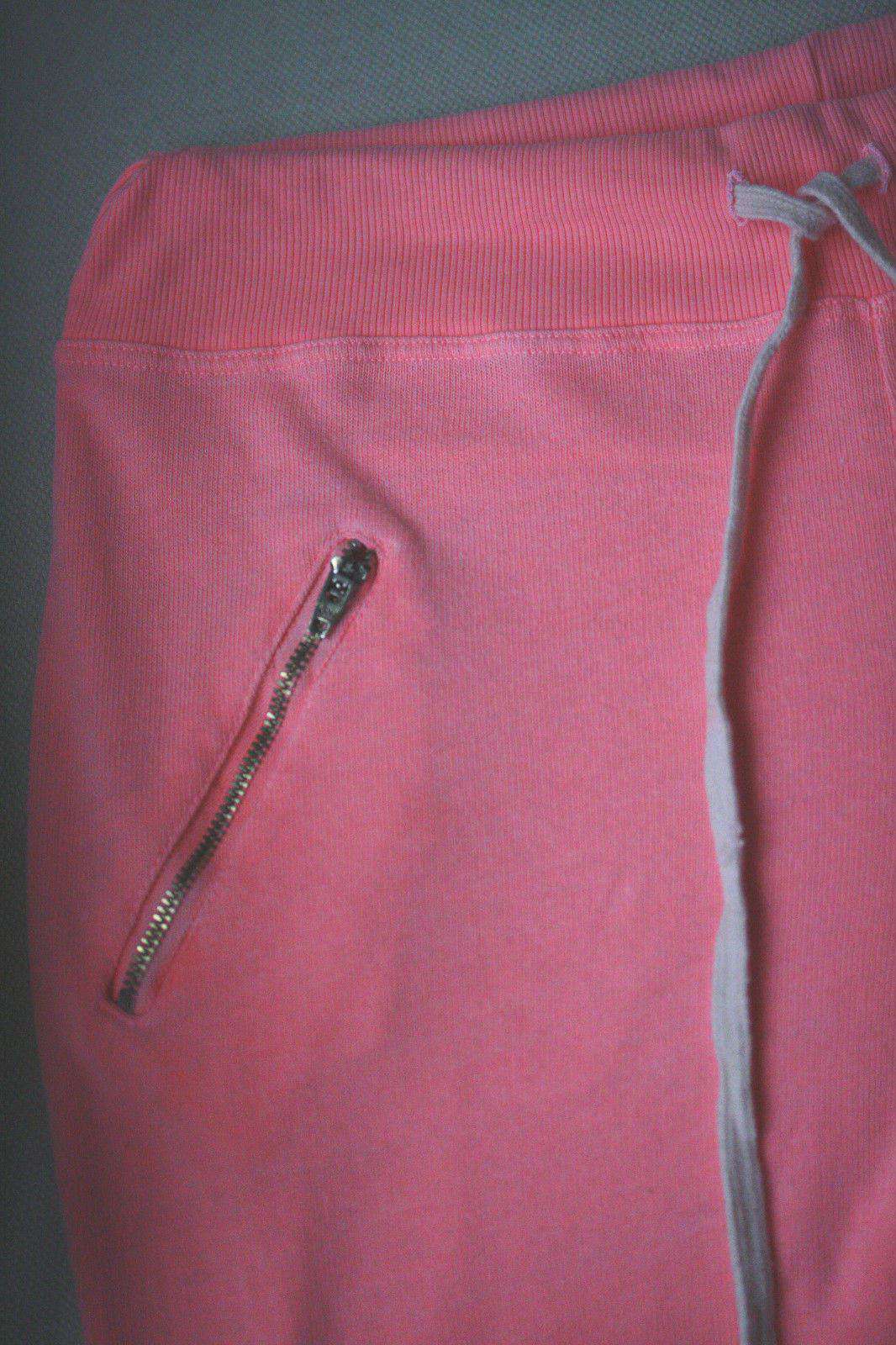 SUNDRY ZIPPER NEON ORANGE SWEATPANTS SZ 2 UK 10 - Image 6